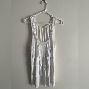 Aritzia Wilfred ruffled top